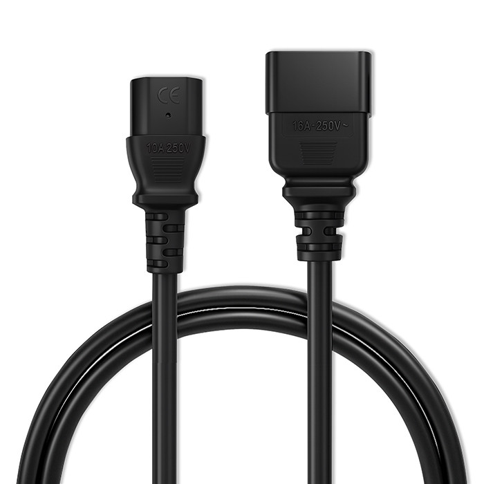 Qoltec Power extension cable IEC C20/C13 | 3x1.5mm² | 1.2m