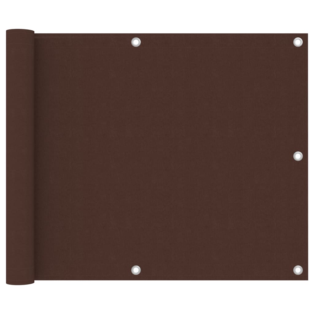 rõdusirm, pruun, 75 x 600 cm, oxford-kangas