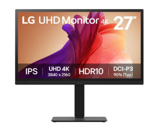 LCD Monitor|LG|27 |3840 x 2160 pixels|4K Ultra HD|Native aspect ratio 16:9|27BA45U-B