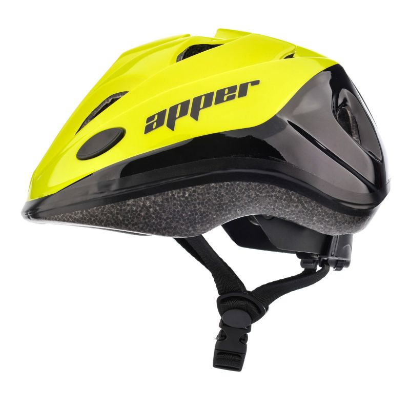 Meteor KS07 M 52-56 cm Apper yellow bicycle helmet