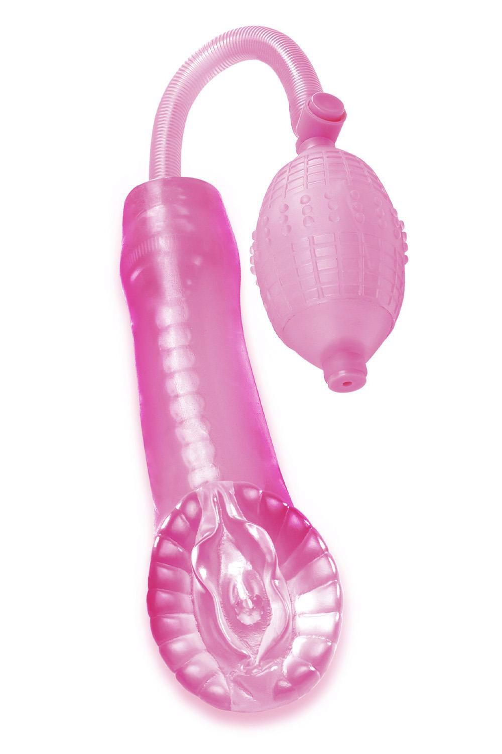 Вакуумная помпа-мастурбатор PDX Extreme Super Cyber Snatch Pump Pink