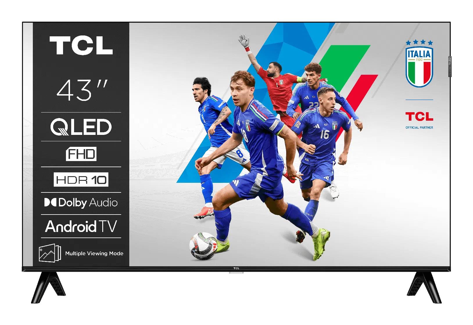 Телевизор TCL 43V5C QLED Full HD