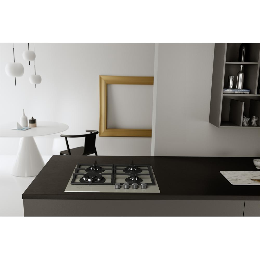 WHIRLPOOL Gas Hob AKTL 629/S 60 cm Silver Dawn