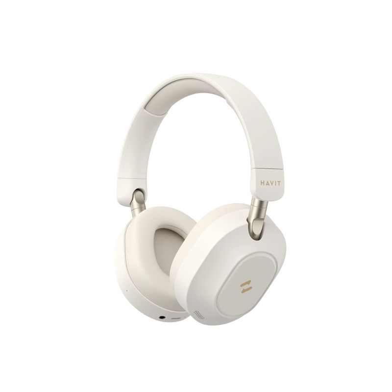 Havit H668BT Beige Wireless Bluetooth Headphones