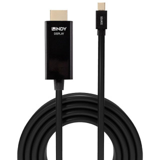 Кабель Mini DisplayPort - HDMI 2м LINDY