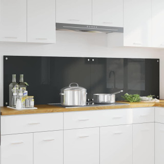 Kögi Splashback 2 pcs Tumehall 100 x 50 cm karastatud klaas