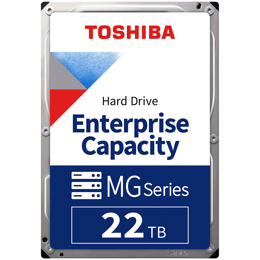 Серверный жесткий диск HDD TOSHIBA 22ТБ MAMR 512e, 3.5, 512MB, 7200RPM, SATA