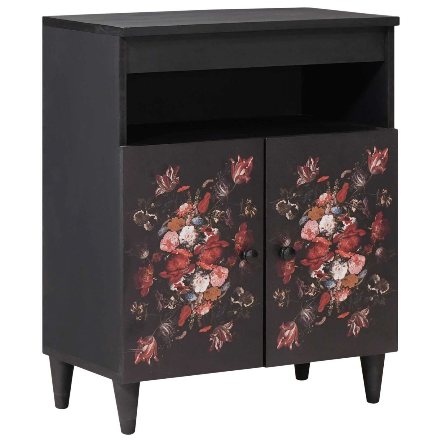 Ladustamiskapid ladustamisega Mitmevärviline 60 x 33,5 x 75 cm