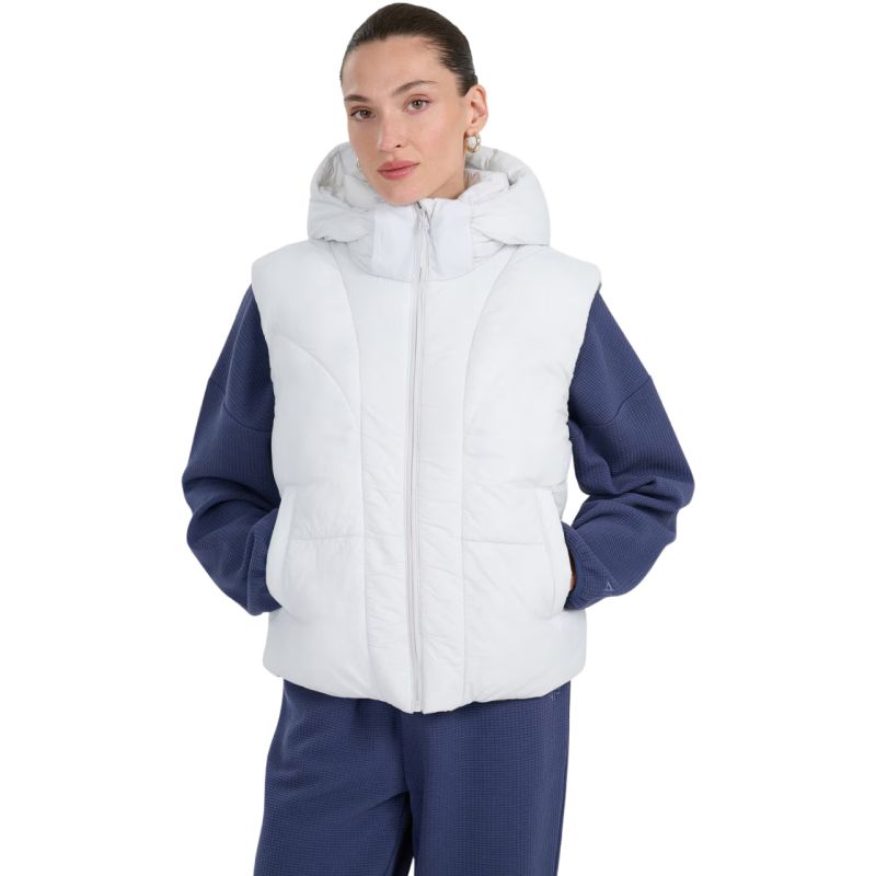 Women's vest 4F F299 cool light gray 4FWAW25TVJAF299 27S