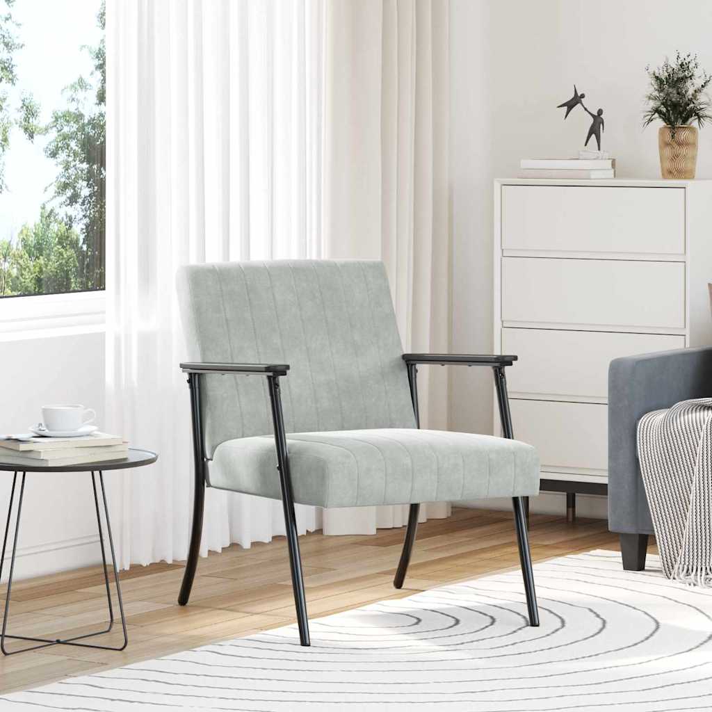 Tugitool Helehall 59 x 75 x 78 cm Samet