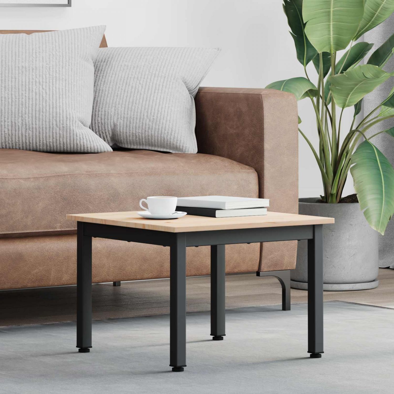 Kohvilaud Neutraalne 50 x 50 x 36 cm Tahke mänd