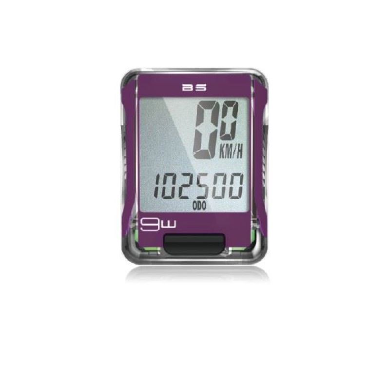 TECHWELL wired meter BS-9W black