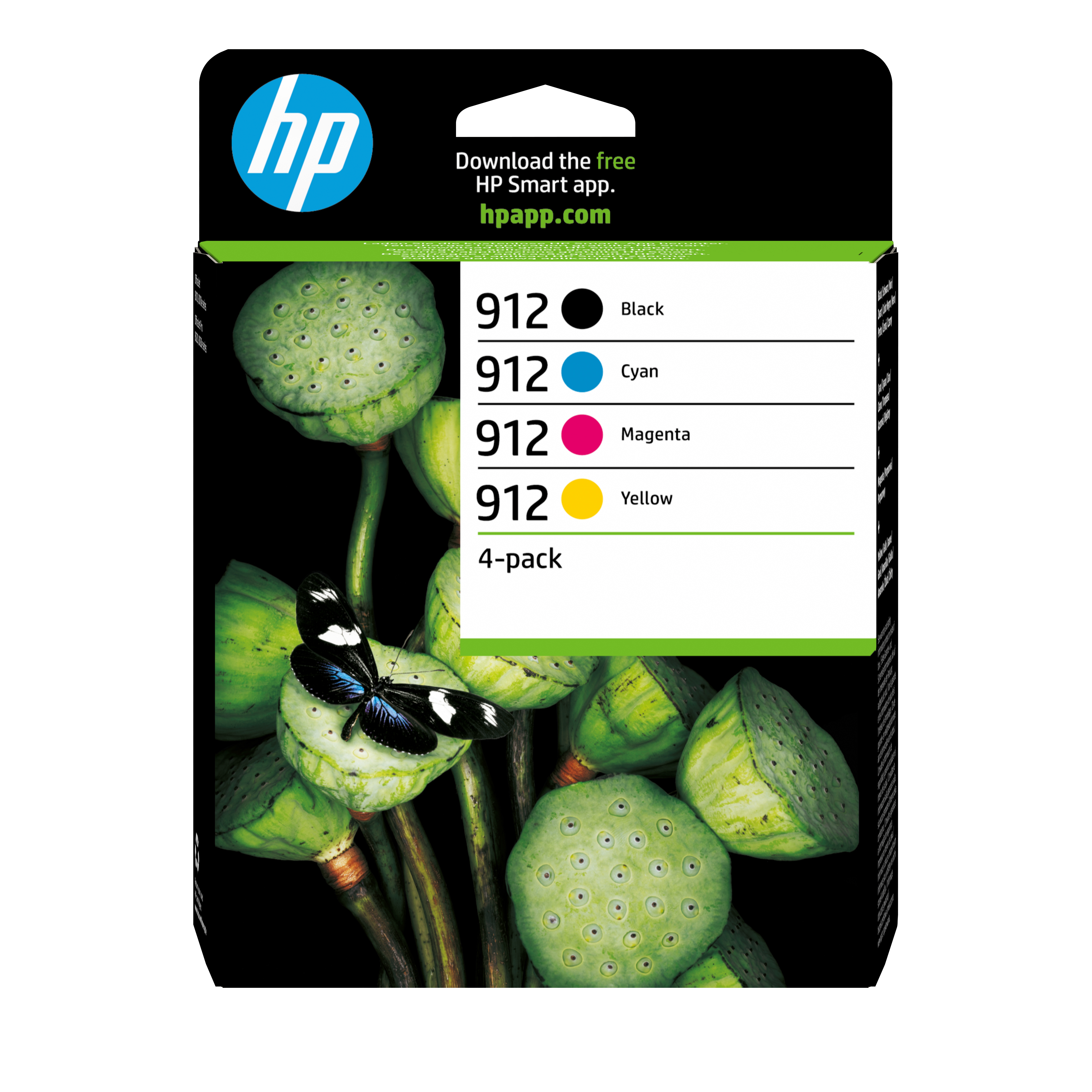 HP 912 CMYK tindikassettide mitmikpakk