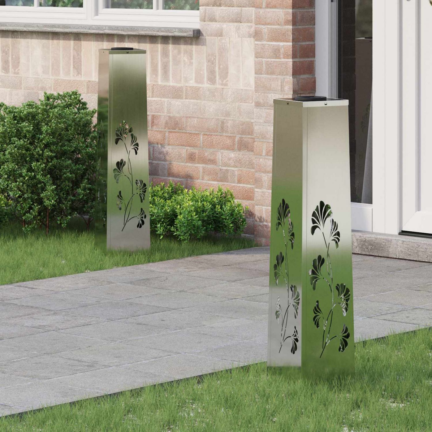 Päikese LED käigutee tuli 2 pcs Galvaniseeritud Galvaniseeritud