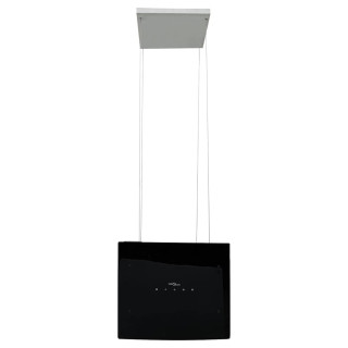 Островная вытяжка для кухни с сенсорным LCD-дисплеем и закаленным стеклом