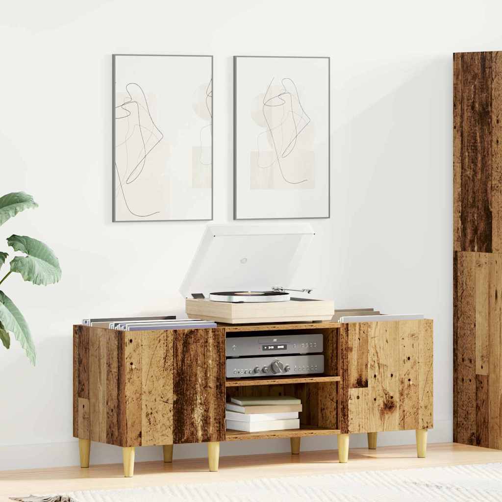 Plaadikapp Vana puit 121 x 38 x 48 cm Tehispuit