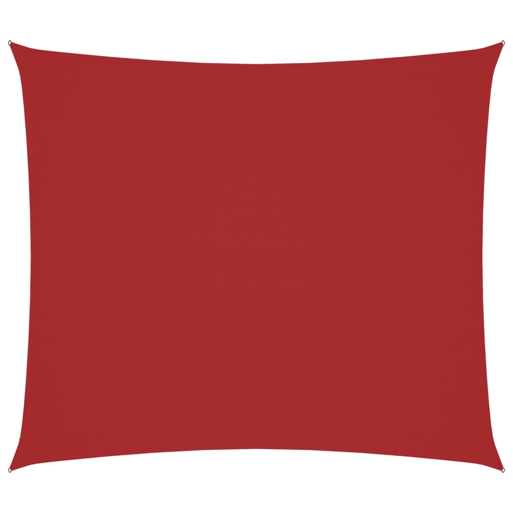 päikesepuri, ristkülik, Oxford kangas, 2x2,5 m, punane