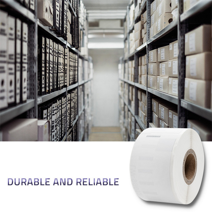 Qoltec Labels for DYMO LW-99012 | S0722400 | 36 x 89 mm | 260 pieces