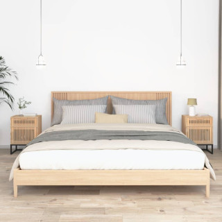 öökapid 2 tk, 40 x 30 x 55,5 cm, tehispuit ja raud