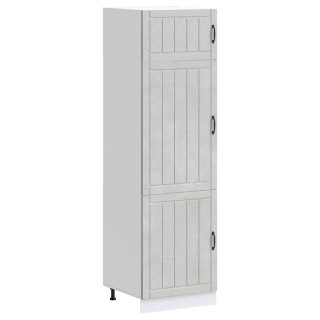 Кухонный шкаф, Lucca, бетонно-серый, искусственное дерево