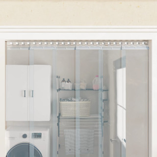 Монтажная шина серебристая 1 м из нержавеющей стали