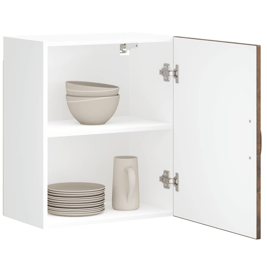 Köögi seinakapp Lucca, suitsutatud tamm, tehispuit