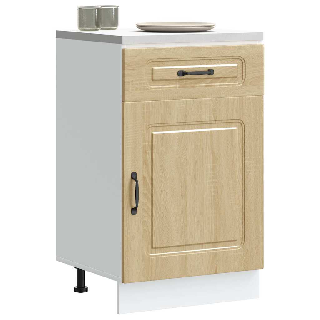 Кухонный напольный шкаф, Kalmar, Дуб Сонома, Деревокомпозит
