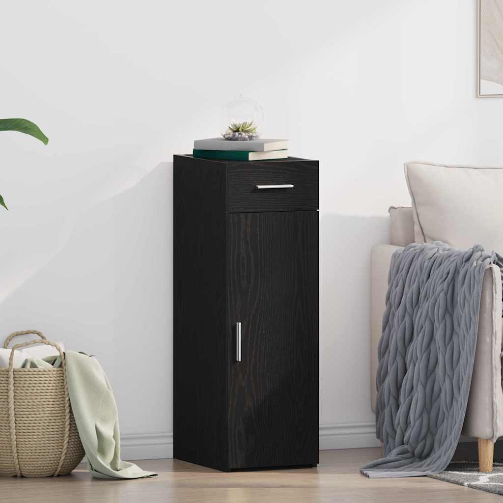 Kõide sahtliga Must tamm 30 x 42.5 x 93 cm Tehispuit