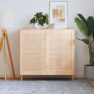 дверцы шкафа, решетчатый дизайн 2 шт 99,3x59,4 см сосновая древесина