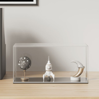 vitriinkast, läbipaistev, 24x12x11 cm, akrüül