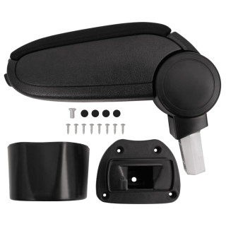 auto käetugi, must, 14,5 x 31,5 x (30-48) cm, ABS