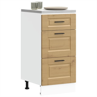 Köögi aluskapp Porto, käsitöötamm, tehispuit