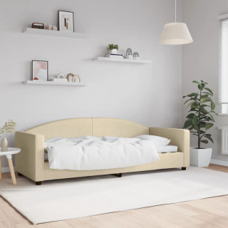 päevavoodi, kreemjas, 80 x 200 cm, kangas