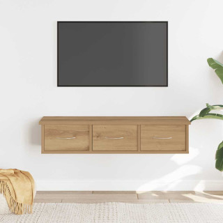 Настенный шкаф Artisian Oak 88x26x18,5 см, инженерное дерево