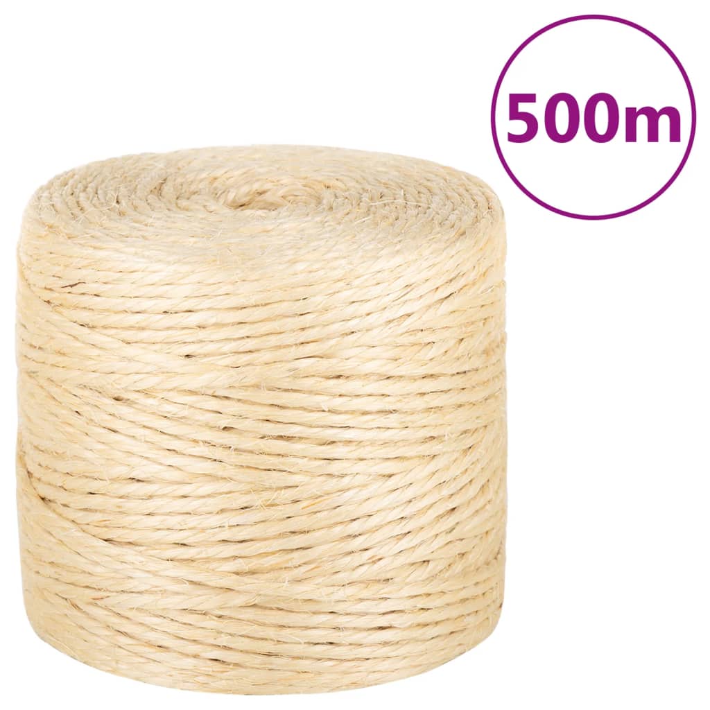 köis 100% sisal 4 mm 500 m