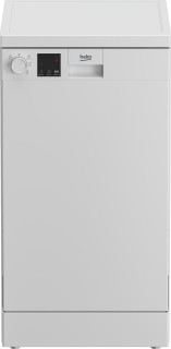BEKO Free standing Dishwasher DVS05024W, Energy class E (old A++), 45 cm, 5 programs, White