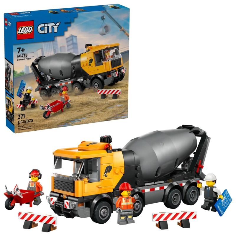LEGO City 60478 Cement Mixer