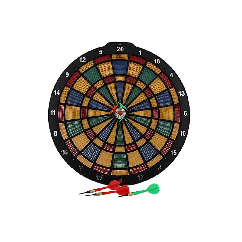 Plastic dartboard 40 cm + 6 darts BT26903/EBO01316