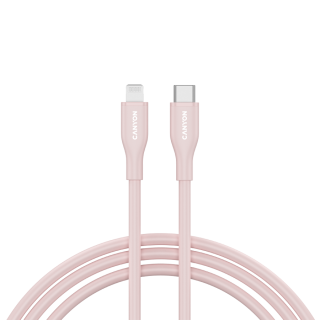 CANYON cable CLNM60 C-L 60W MFI 1m Silicon Pink