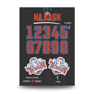 Helmet numbers KHT Toruń SILVERCYFRY