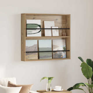 Ajakirja riiul riiuliga Käsitööpuu 80 x 12 x 70 cm Tehispuit