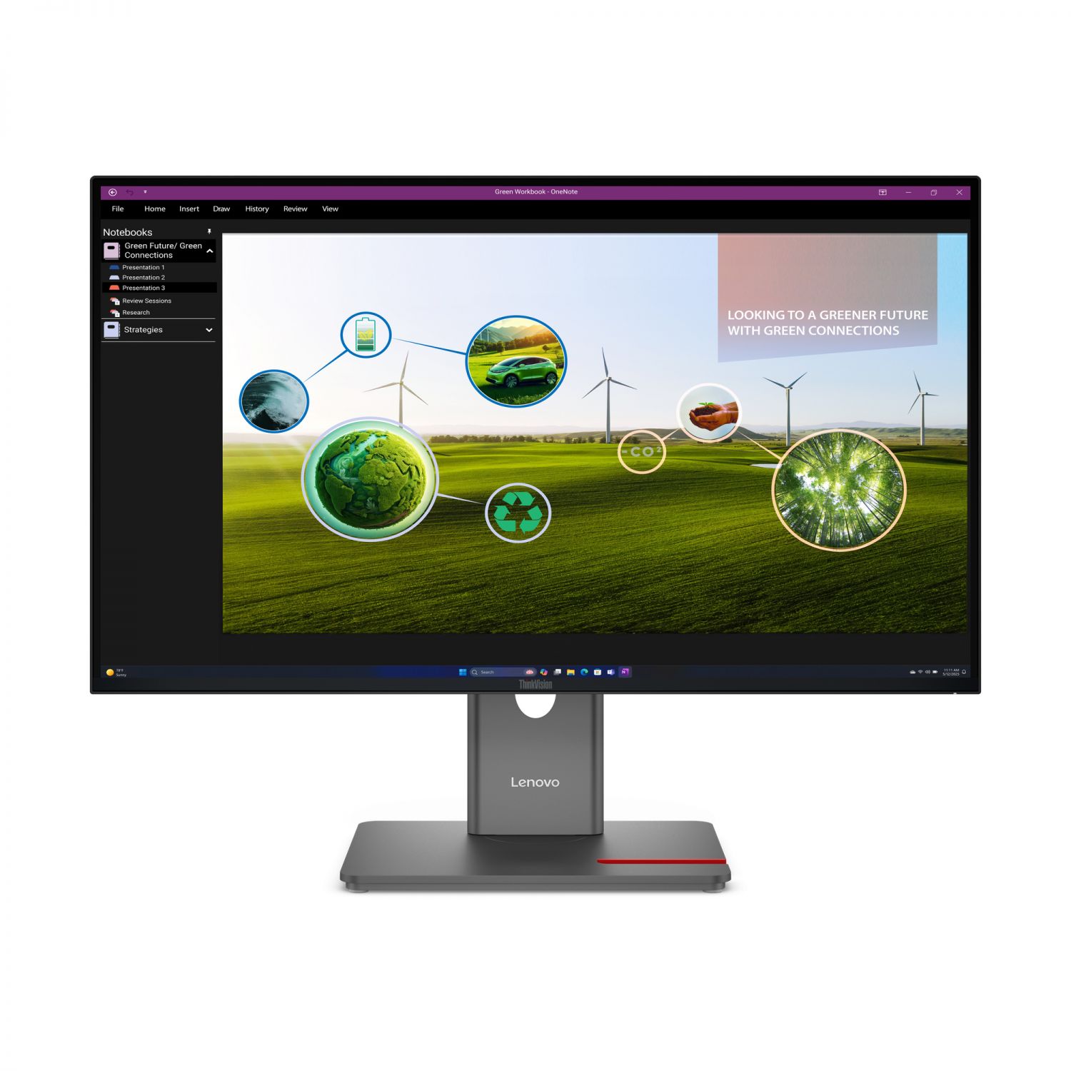 Lenovo ThinkVision | P27Q-40  - LED-Monitor - 68.6 cm (27)