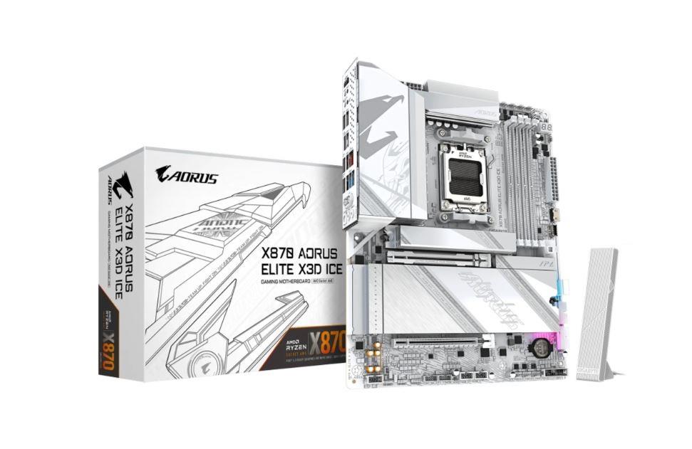 Материнская плата GIGABYTE X870 AORUS ELITE X3D ICE