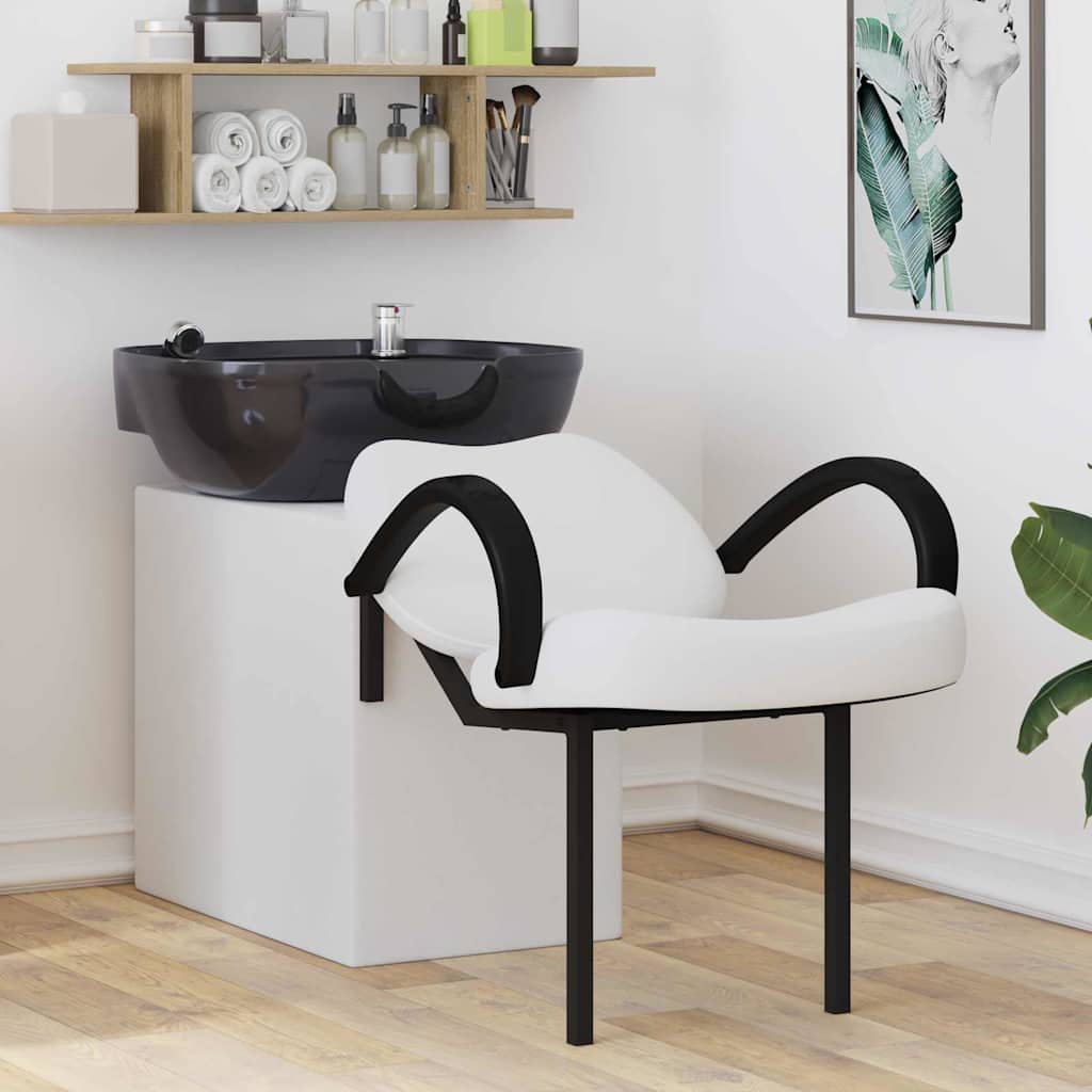 Šampooni tool Valge ja must 63 x 141 x 92 cm PVC