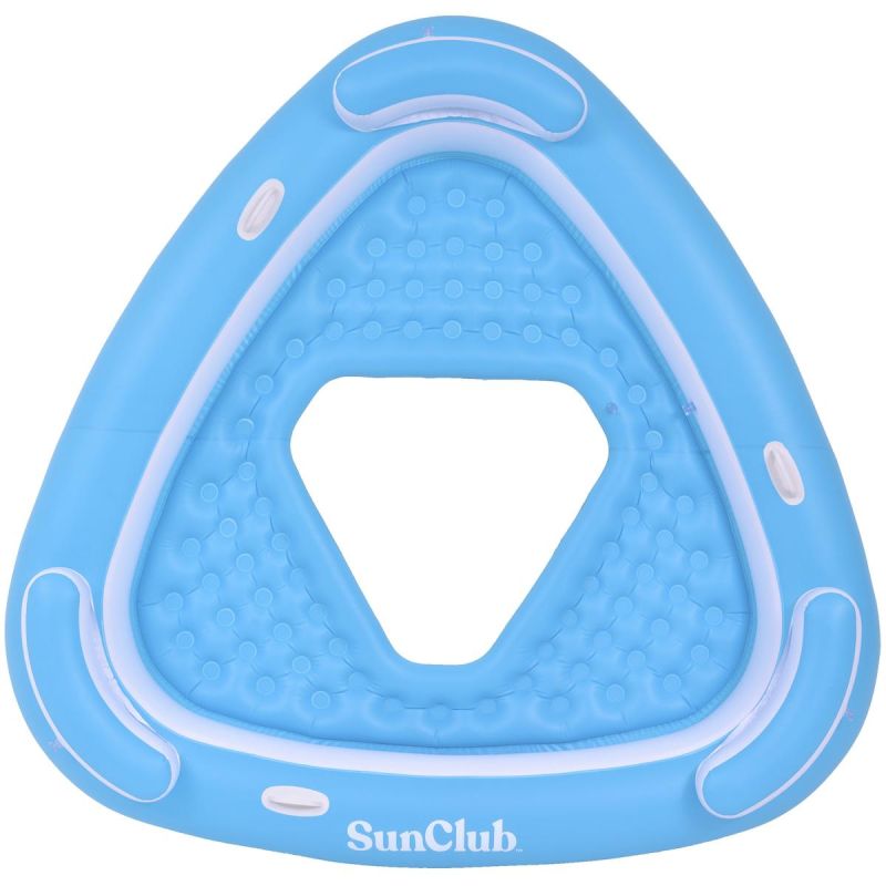 INFLATABLE ISLAND WITH 3 CHAIRS 195x188x35CM 33049