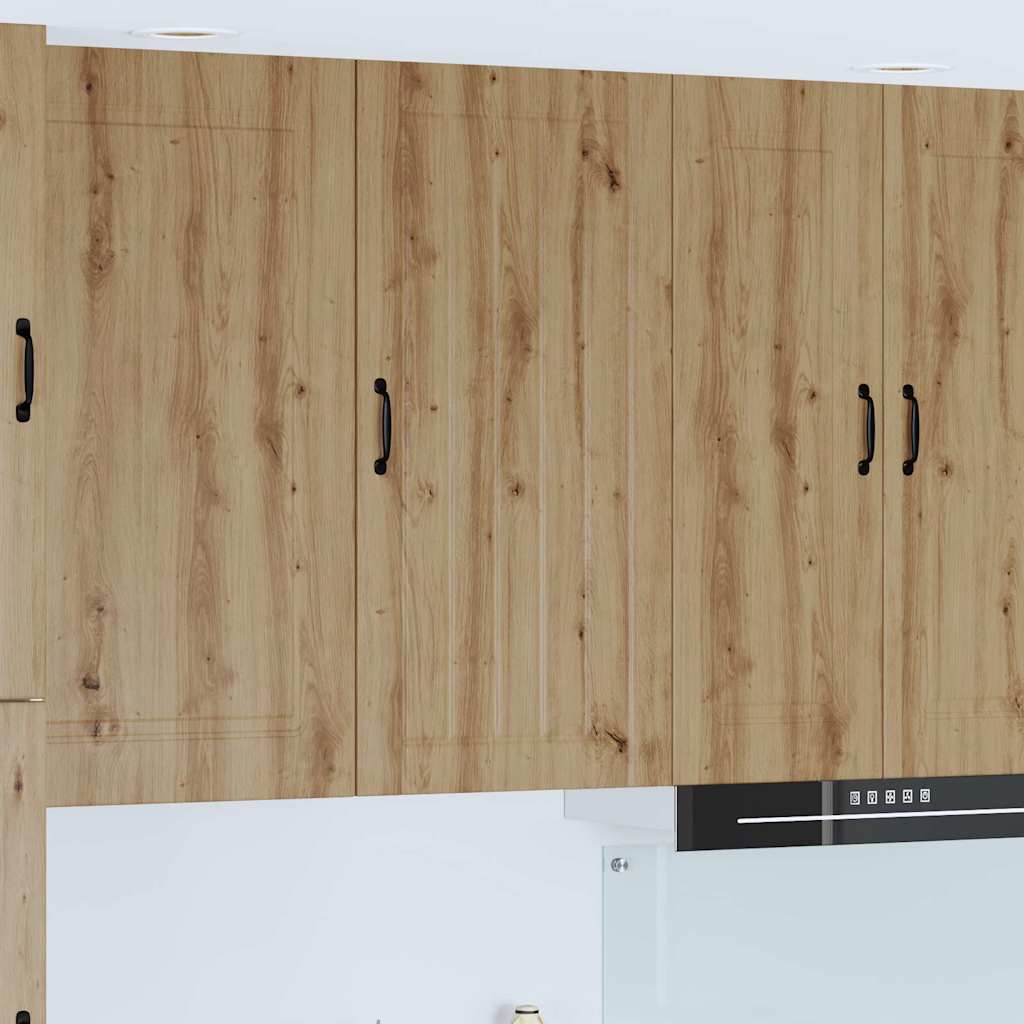 Seinakapp kööki riiuliga Käsitööpuu 50 x 31 x 100 cm Tehispuit