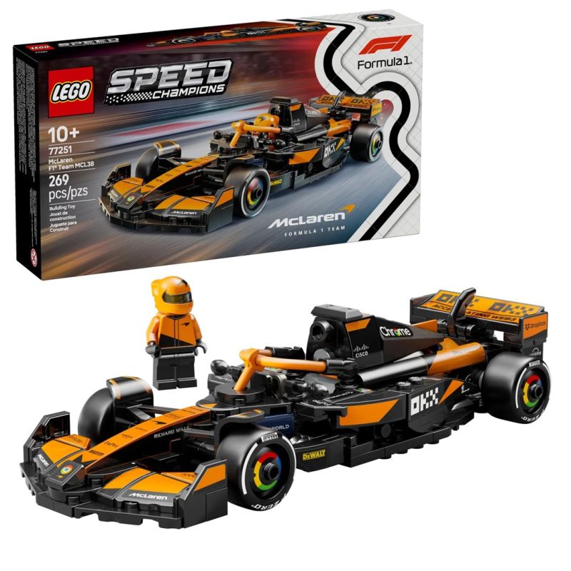 LEGO Speed Champions 77251 F1® McLaren Team MCL38 V29