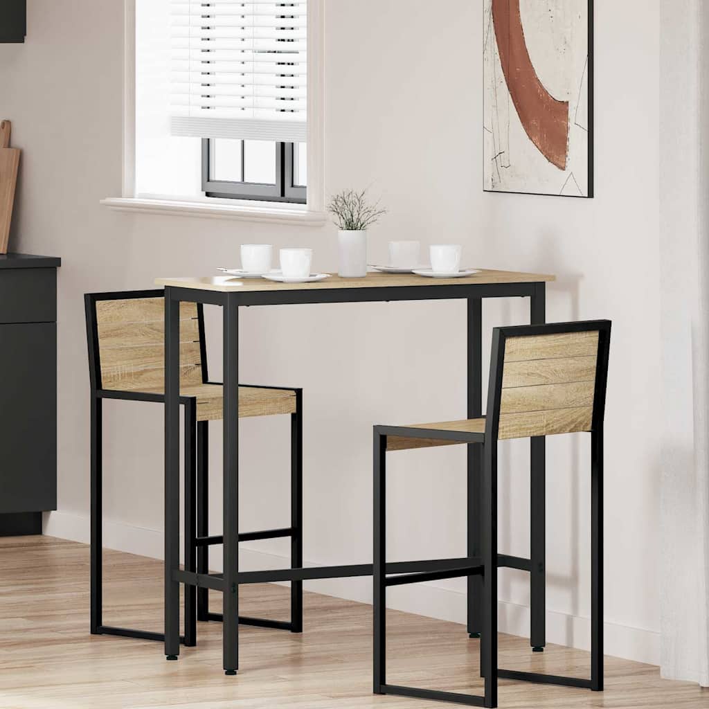 laud Sonoma tamm 100 x 50 x 90,5 cm Töödeldud puit ja teras