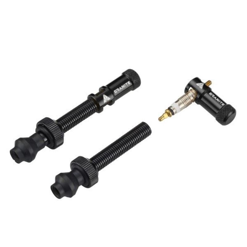 GRANITE FV valves black 44 mm