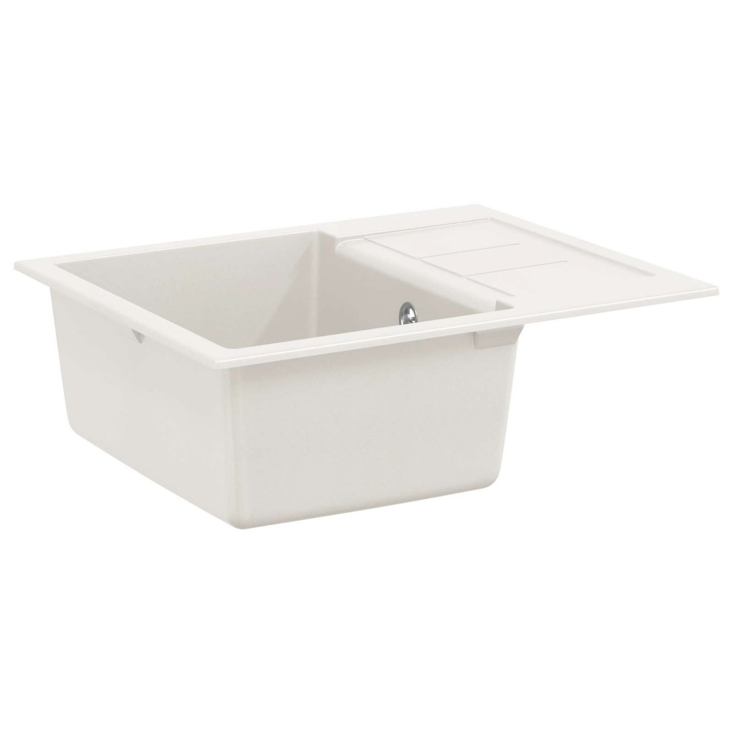 Kraan Valge 620 x 500 mm 80% Kvarts ja 20% Vaik